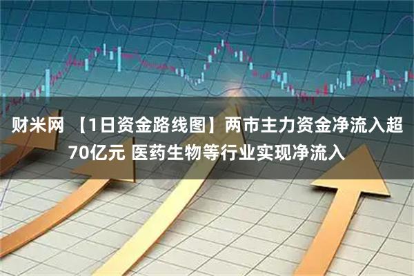 财米网 【1日资金路线图】两市主力资金净流入超70亿元 医药生物等行业实现净流入